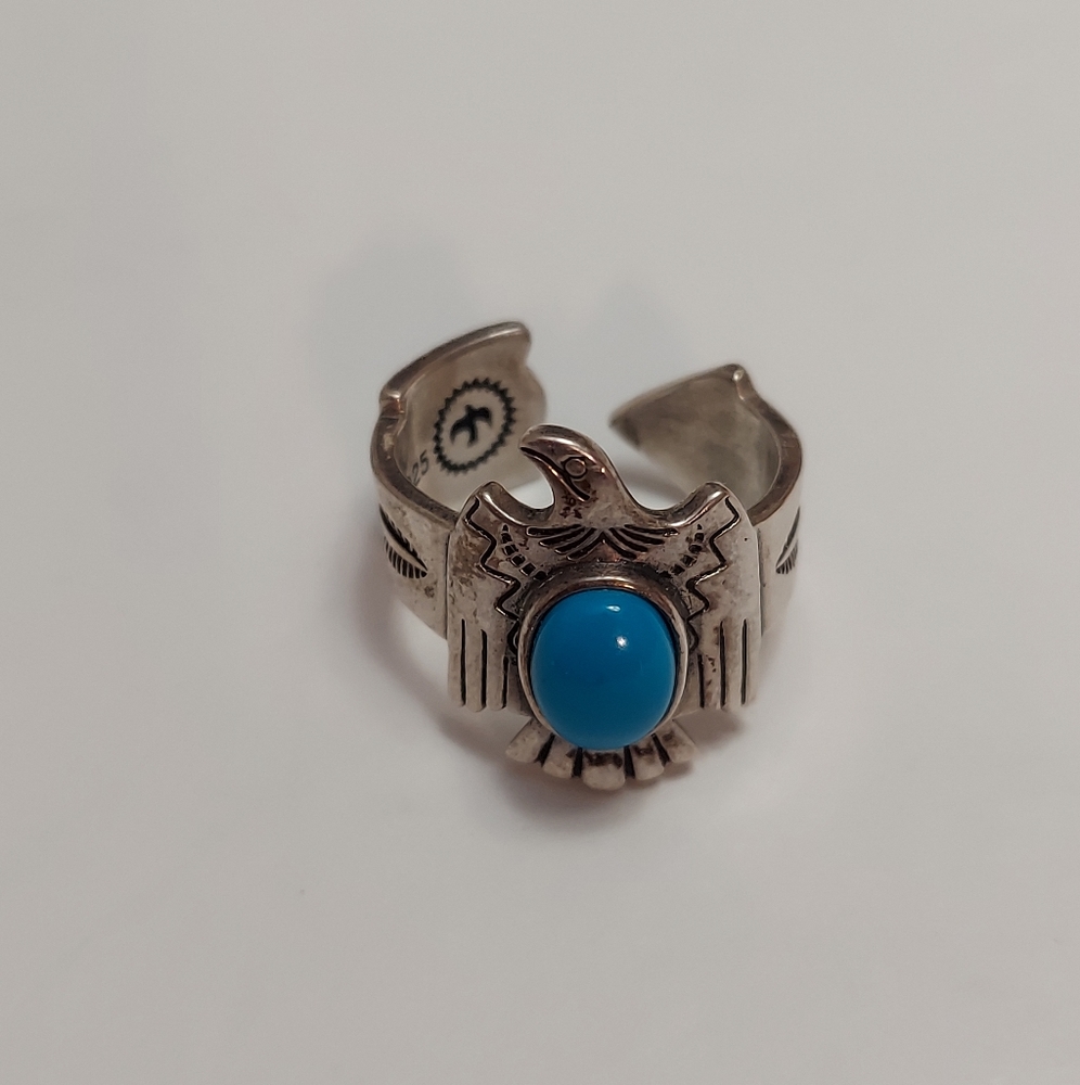 Royal Eagle Ring 925 Sterling Silver. - image 3